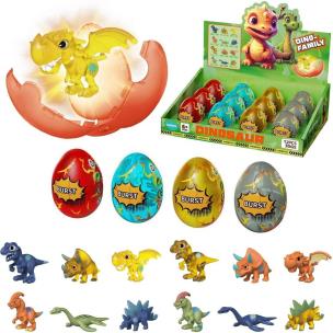 Opakowanie Dinozaur w jajku rozkładanym MIX