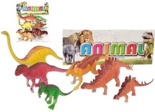Dinozaury 6szt. Wydawca: Merkpol. Multiszop.pl Opakowanie Dinozaury 6szt
