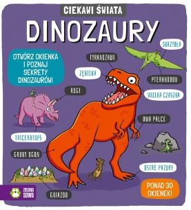 Okładka książki Dinozaury. Ciekawi świata