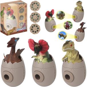Opakowanie Dinozaury w jajku projektor MIX