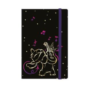 Opakowanie DISNEY GOLD - NOTES  A5 /80 K. LINIA Z GUMKĄ - WZÓR 2 - STITCH /12/