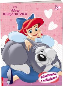 Okładka książki Disney Księżniczka. Kolorowanka z naklejkami
