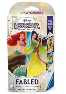 Opakowanie Disney Lorcana (Set09) starter deck set B Amb&Sha