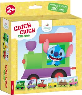 Okładka książki Disney maluch. ciuch ciuch kolory