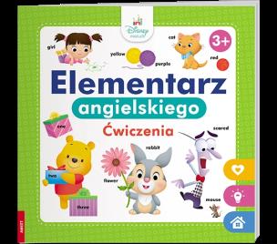 Okładka książki Disney Maluch Elementarz angielskiego ćwiczenia HOP-9207