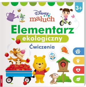 Okładka książki Disney maluch Elementarz ekologiczny Ćwiczenia HOP-9203