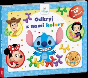 Okładka książki Disney Maluch Odkryj z nami kolory OK-9203