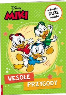 Disney Miki Wesołe przygody STX-9112. Autor: Opracowanie zbiorowe. Multiszop.pl Okładka książki Disney Miki Wesołe przygody STX-9112