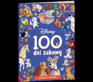 Okładka książki Disney Mix 100 dni zabawy STO-9105