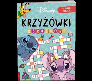 Okładka książki Disney mix Krzyżówki obrazkowe KRZ-9101