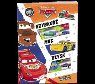 Okładka książki Disney Pixar Auta Szybkość moc błysk KOLS-9101