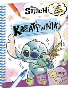 Okładka książki Disney stitch. kreatywnik