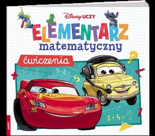 Okładka książki Disney uczy Elementarz matematyczny Ćwiczenia UMC-9303