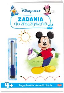 Okładka książki Disney Uczy Zadania do Zmazywania Miki