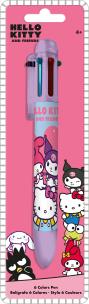 Opakowanie Długopis 6 kolorów Hello Kitty HK50181