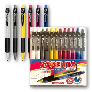 Opakowanie Długopis automat Sorento Fresh 24szt nieb PENMATE
