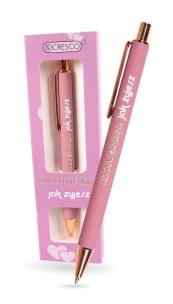 Długopis automatyczny Kochaj tak długo, jak żyjesz. Wydawca: CRESCO. Multiszop.pl Opakowanie Długopis automatyczny Kochaj tak długo, jak żyjesz