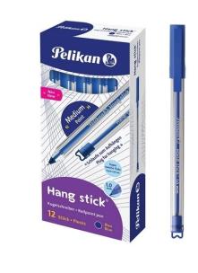 Długopis Hang Stick niebieski (12szt). Wydawca: Pelikan. Multiszop.pl Opakowanie Długopis Hang Stick niebieski (12szt)