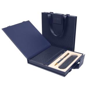 Opakowanie Długopis + notes premium granat