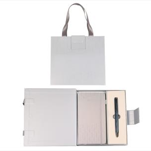 Długopis + notes Tytan premium granat. Wydawca: CRESCO. Multiszop.pl Opakowanie Długopis + notes Tytan premium granat