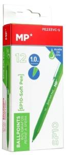 Opakowanie Długopis olejowy 1,0mm jasnozielony (12szt)