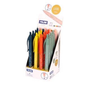 Długopis P1 Lava niebieski (20szt) MILAN. Wydawca: MILAN. Multiszop.pl Opakowanie Długopis P1 Lava niebieski (20szt) MILAN