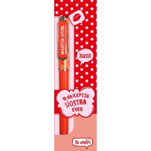 Opakowanie Długopis Pop Art - Najlepsza Siostra