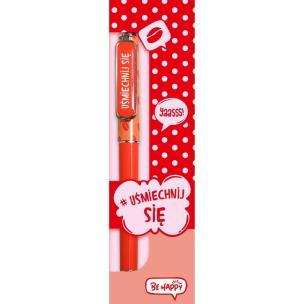 Opakowanie Długopis Pop Art - Uśmiechnij się