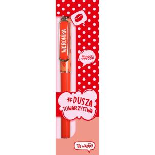 Opakowanie Długopis Pop Art - Weronika