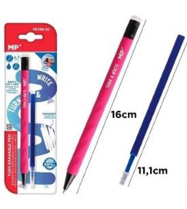 Opakowanie Długopis ścieralny 0,7mm niebieski + wkład