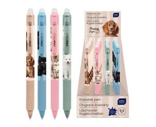 Opakowanie Długopis ścieralny auto z grip. Puppy Sign (24szt)