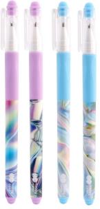 Opakowanie Długopis wymaz. z gripem nieb (40szt) HAPPY COLOR