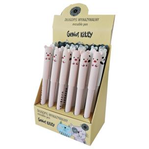 Opakowanie Długopis wymazywalny Genius Kitty (24szt)