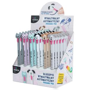 Opakowanie Długopis wymazywalny Kot i pies (36szt) KIDEA