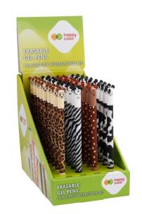 Opakowanie Długopis wymazywalny Uszaki Safari nieb. (36szt)