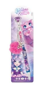 Opakowanie Długopis z kryształem i charmsami Nebulia