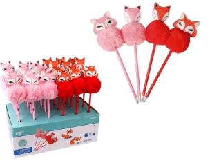 Opakowanie Długopis z pomponem 1.0mm Liski (24szt)