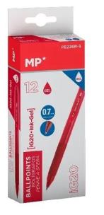 Opakowanie Długopis żelowy czerwony (12szt)