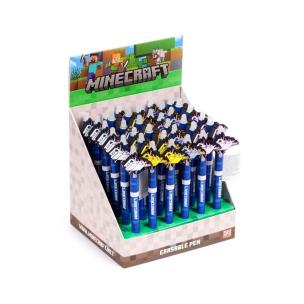 Opakowanie Długopis zmazywalny z nakładką Minecraft (36szt)