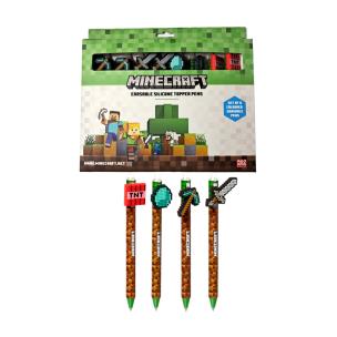 Długopis zmazywalny z nakładką Minecraft 8 sztuk PEN330. Wydawca: PUCKATOR EUROPEAN DISTRIBUTION CENTRE. Multiszop.pl Opakowanie Długopis zmazywalny z nakładką Minecraft 8 sztuk PEN330