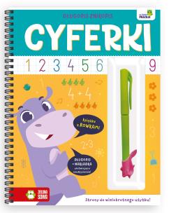 Okładka książki Długopis znikopis. Cyferki