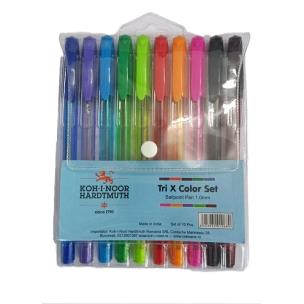 Opakowanie Długopisy kolorowe 10 kolorów