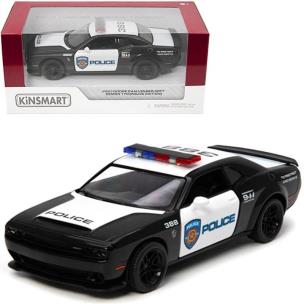 Opakowanie Dodge challenger demon policja 1:40