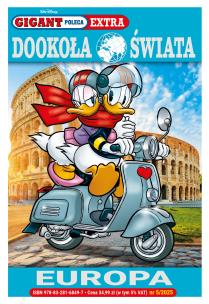 Okładka książki Dookoła świata. Europa. Gigant Poleca Extra. Tom 5/2025