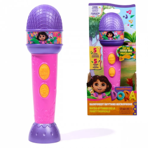 Opakowanie Dora. Mikrofon z efektami dźwiękowymi