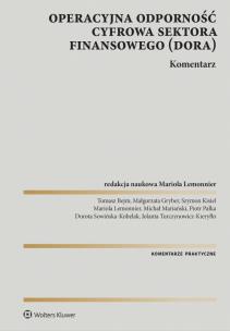 Okładka książki DORA Operacyjna odporność cyfrowa sektora finansowego Komentarz