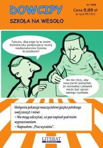 Okładka książki Dowcipy. Szkoła na wesoło nr 144