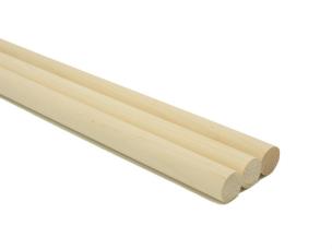 Opakowanie Drążek drewniany naturalny 1x30cm 3szt