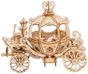 Opakowanie Drewniane Puzzle 3D Kareta