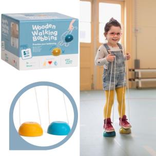Opakowanie Drewniane szczudła - nauka równowagi i koordynacji